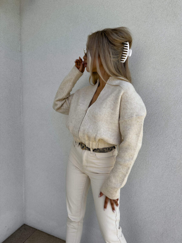 Bomberka MOHAIR - jasny beż Bomberka MOHAIR - jasny beż