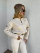 Bomberka MOHAIR - jasny beż Bomberka MOHAIR - jasny beż