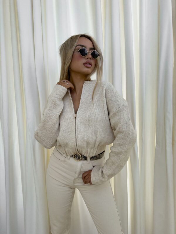 Bomberka MOHAIR - jasny beż Bomberka MOHAIR - jasny beż