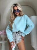 Bluza LOVE - turkusowa Bluza LOVE - turkusowa