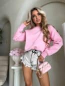 Bluza LOVE - różowa