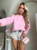 Bluza LOVE - różowa