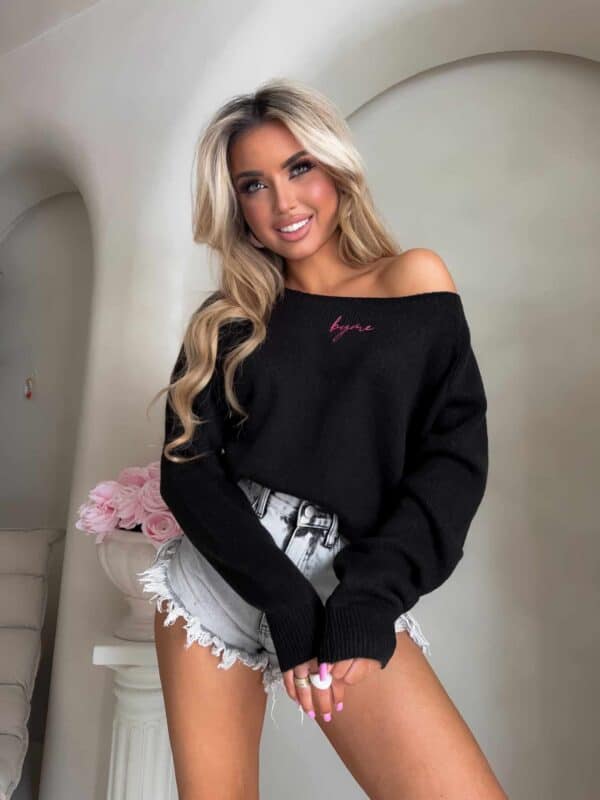 Sweter HERMES – czarny Sweter HERMES – czarny