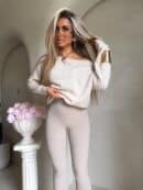 Sweter HERMES – jasny beż Sweter HERMES – jasny beż