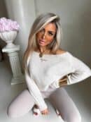 Sweter HERMES – jasny beż Sweter HERMES – jasny beż