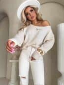 Sweter HERMES – jasny beż Sweter HERMES – jasny beż