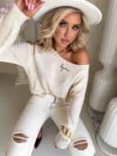 Sweter HERMES – jasny beż Sweter HERMES – jasny beż