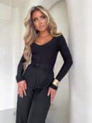 Bluzka VENEZIA - czarna