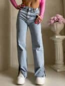 Jeansy FLARED – dark jeans