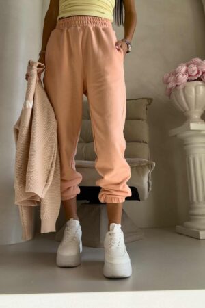 Spodnie dresowe CLASSIC - morelowe