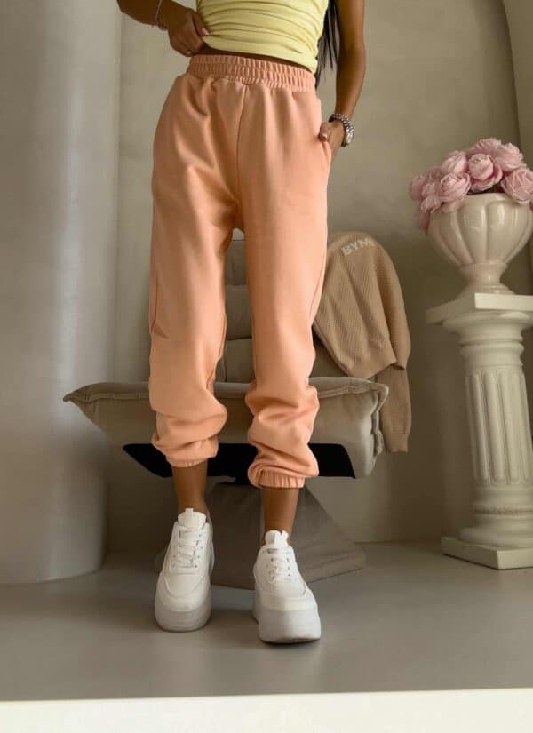 Spodnie dresowe CLASSIC - morelowe Spodnie dresowe CLASSIC - morelowe