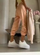 Spodnie dresowe CLASSIC - morelowe Spodnie dresowe CLASSIC - morelowe