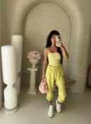 Spodnie dresowe CLASSIC - cytrynowe Spodnie dresowe CLASSIC - cytrynowe