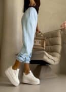 Spodnie dresowe CLASSIC - baby blue Spodnie dresowe CLASSIC - baby blue