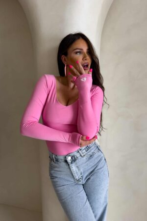 Bluzka VENEZIA - różowa