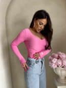 Bluzka VENEZIA - różowa Bluzka VENEZIA - różowa