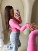 Bluzka VENEZIA - różowa Bluzka VENEZIA - różowa