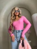 Bluzka VENEZIA - różowa Bluzka VENEZIA - różowa