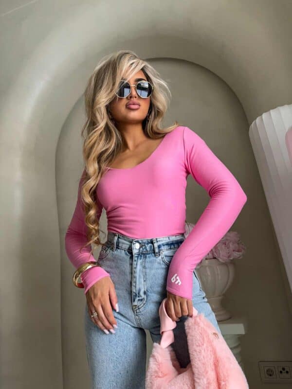 Bluzka VENEZIA - różowa Bluzka VENEZIA - różowa