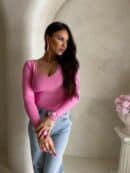 Bluzka VENEZIA - różowa Bluzka VENEZIA - różowa