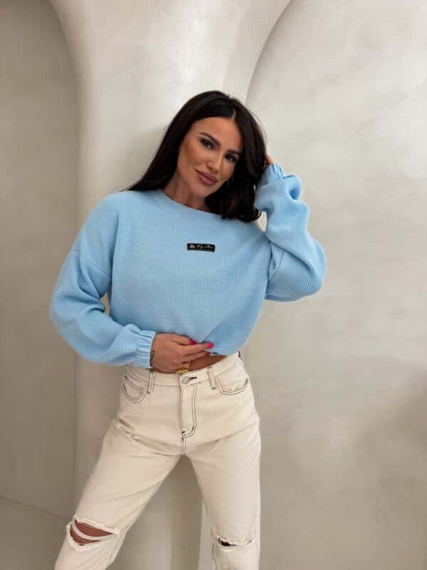 Sweter CANOA – niebieski