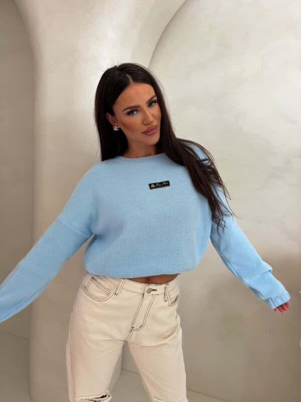 Sweter CANOA – niebieski