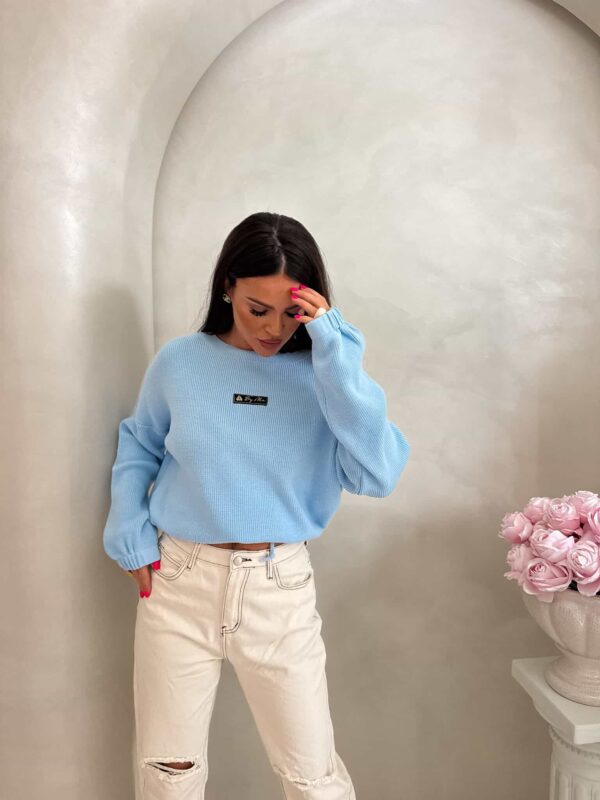 Sweter CANOA – niebieski