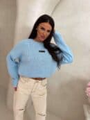 Sweter CANOA – niebieski