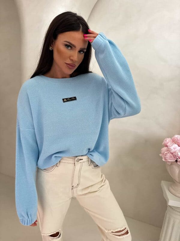 Sweter CANOA – niebieski