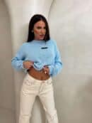 Sweter CANOA – niebieski