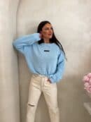 Sweter CANOA – niebieski