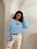 Sweter CANOA – niebieski