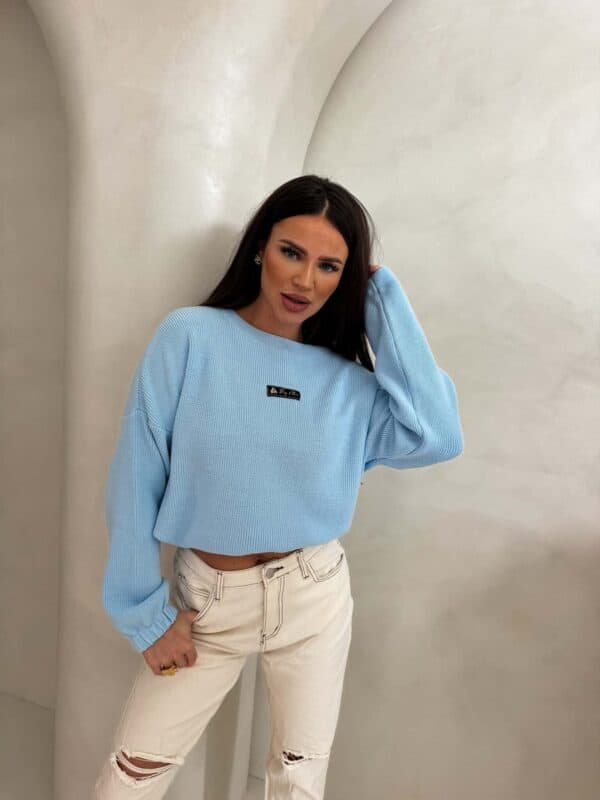 Sweter CANOA – niebieski