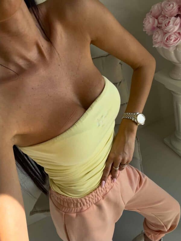 Top MAVEN - bananowy Top MAVEN - bananowy