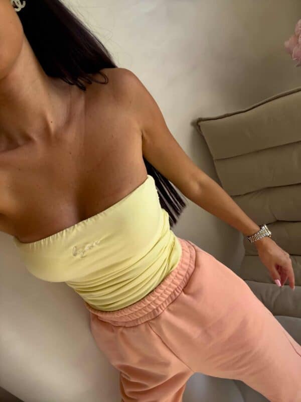 Top MAVEN - bananowy Top MAVEN - bananowy