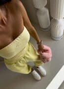 Top MAVEN - bananowy Top MAVEN - bananowy