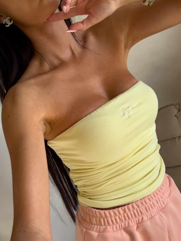 Top MAVEN - bananowy Top MAVEN - bananowy