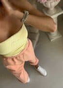 Top MAVEN - bananowy Top MAVEN - bananowy