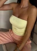 Top MAVEN - bananowy Top MAVEN - bananowy