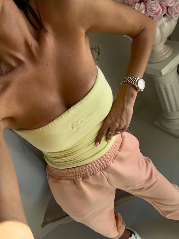 Top MAVEN - bananowy Top MAVEN - bananowy