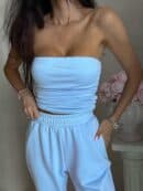 Top MAVEN - błękitny Top MAVEN - błękitny