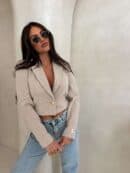 Marynarka SLIM melange - multi Marynarka SLIM melange - multi