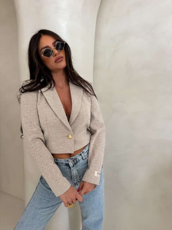 Marynarka SLIM melange - multi Marynarka SLIM melange - multi