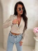 Marynarka SLIM melange - multi Marynarka SLIM melange - multi