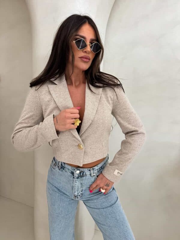 Marynarka SLIM melange - multi Marynarka SLIM melange - multi