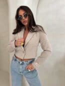 Marynarka SLIM melange - multi Marynarka SLIM melange - multi