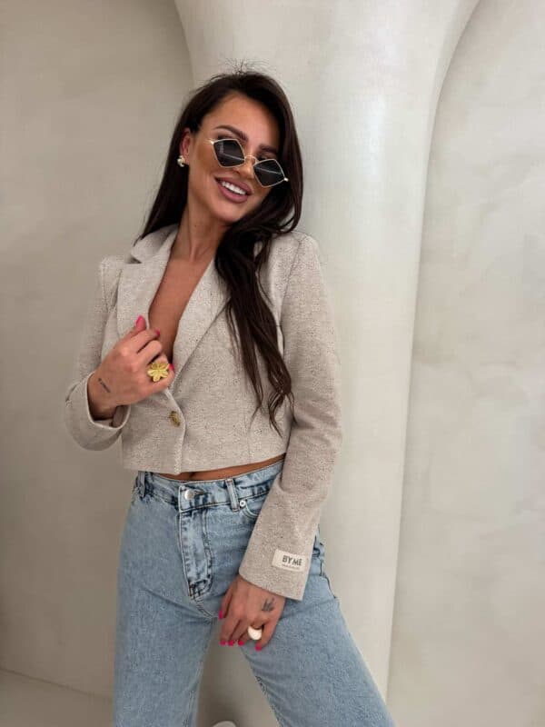 Marynarka SLIM melange - multi Marynarka SLIM melange - multi