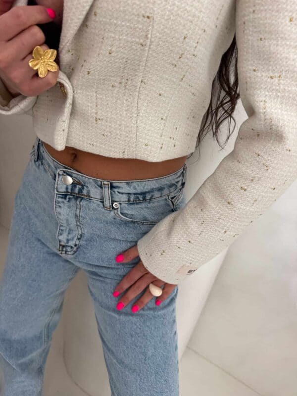 Marynarka SLIM gold - ecru Marynarka SLIM gold - ecru