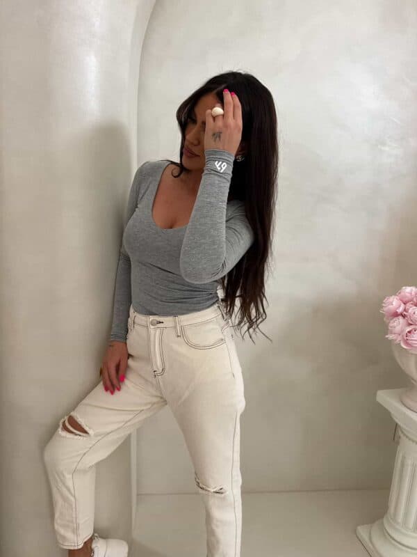 Bluzka VENEZIA - szara Bluzka VENEZIA - szara