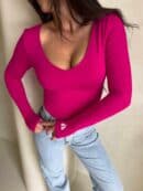 Bluzka VENEZIA - fuksja Bluzka VENEZIA - fuksja